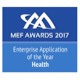 MEF Awards 2017: Enterprise Application of the Year (Health) Logo